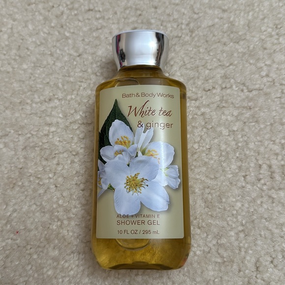 Bath and Body Works Full Size White Tea and Ginger Shower Gel and Lotion - Picture 2 of 5